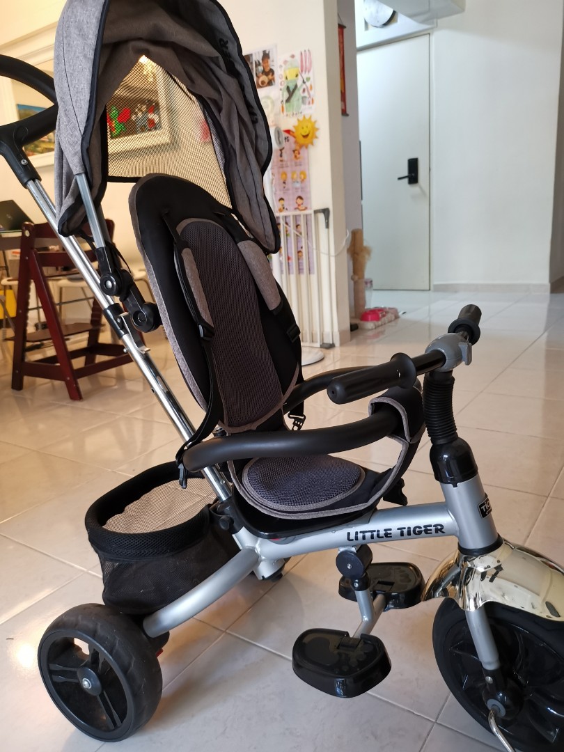 Little Tiger 3-in-1 Tricycle, Babies & Kids, Going Out, Strollers on ...