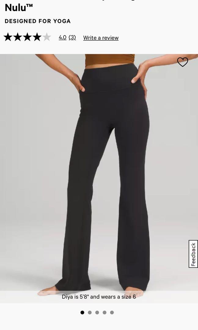 Lululemon Groove Pant Flare Super High-Rise Nulu™, Women's Fashion,  Activewear on Carousell
