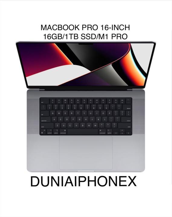 Ready Stock Macbook Pro 16 Inch 16gb Ram 1tb Ssd M1 Pro Processor Brand New Space Grey Colour One Year Apple Warranty Malaysia Electronics Computers Laptops On Carousell