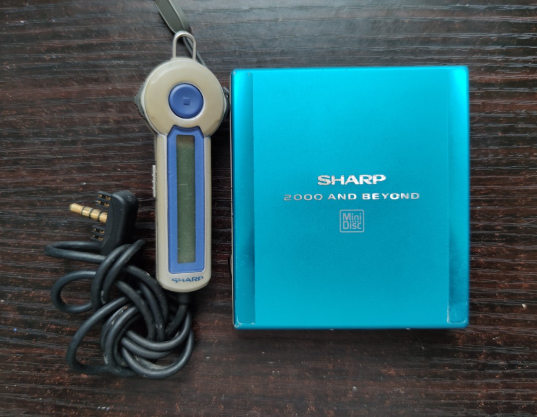 Minidisc player MD機Sharp MD-ST531-A, 音響器材, 音樂播放裝置