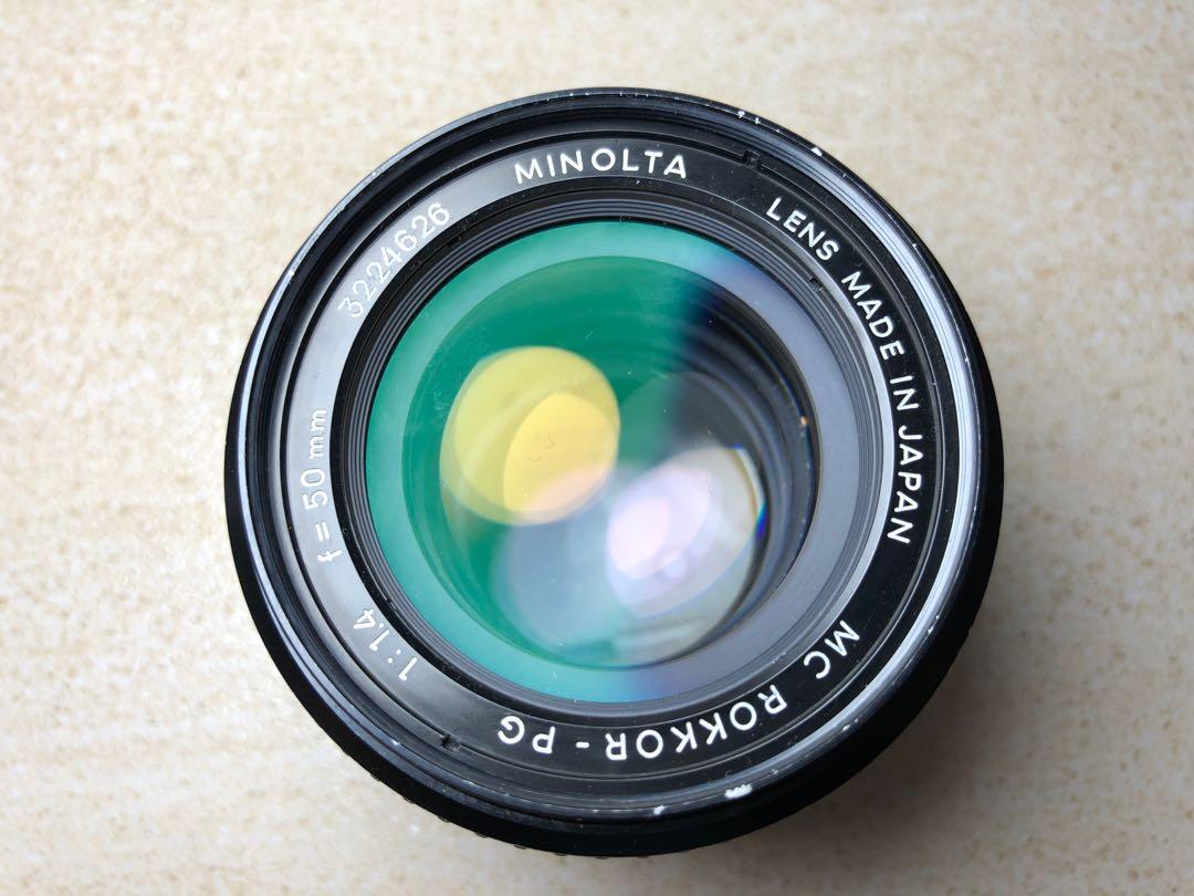 MINOLTA ミノルタ MD ROKKOR-X 50mm F1.4 - レンズ(単焦点)