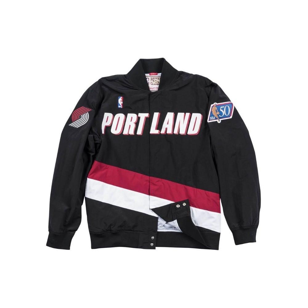 Mitchell and ness nba warm up jackets clearance