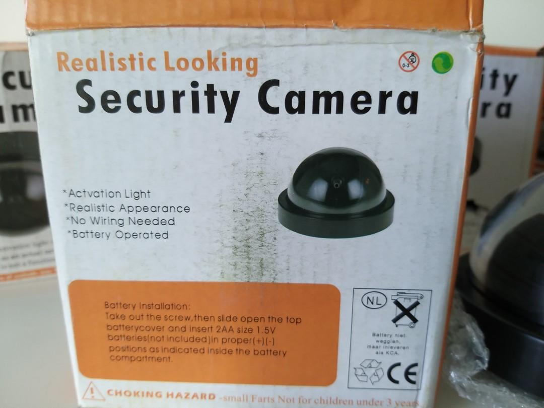 Mock Dome Security Camera, Furniture & Home Living, Security & Locks