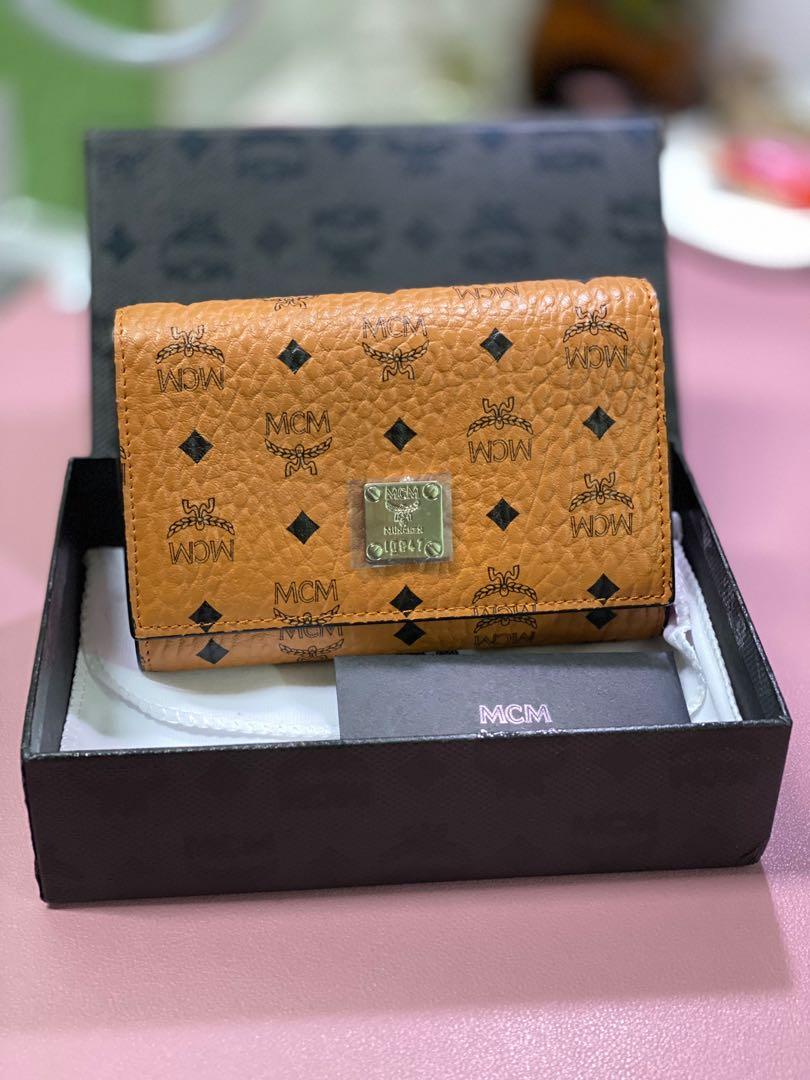 Bundle Leather New MCM medium Wallet
