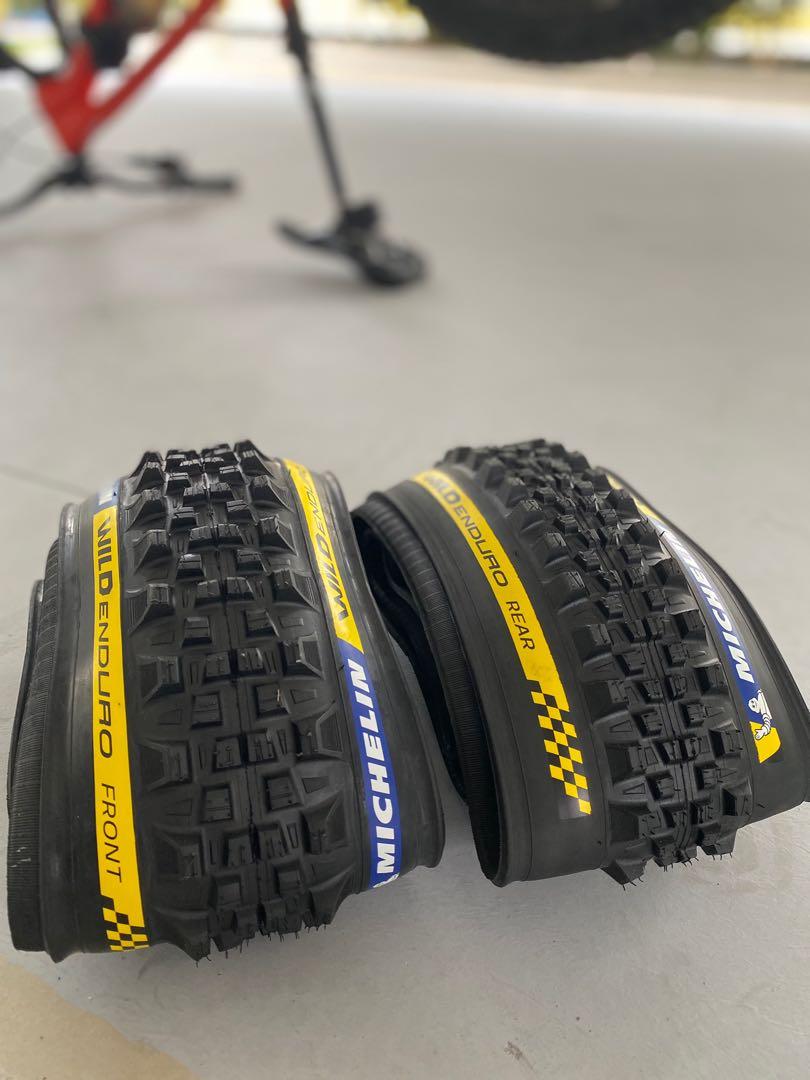 NEW Racing Line Michelin Wild enduro, Sports Equipment, Bicycles \u0026 Parts,  Bicycles on Carousell