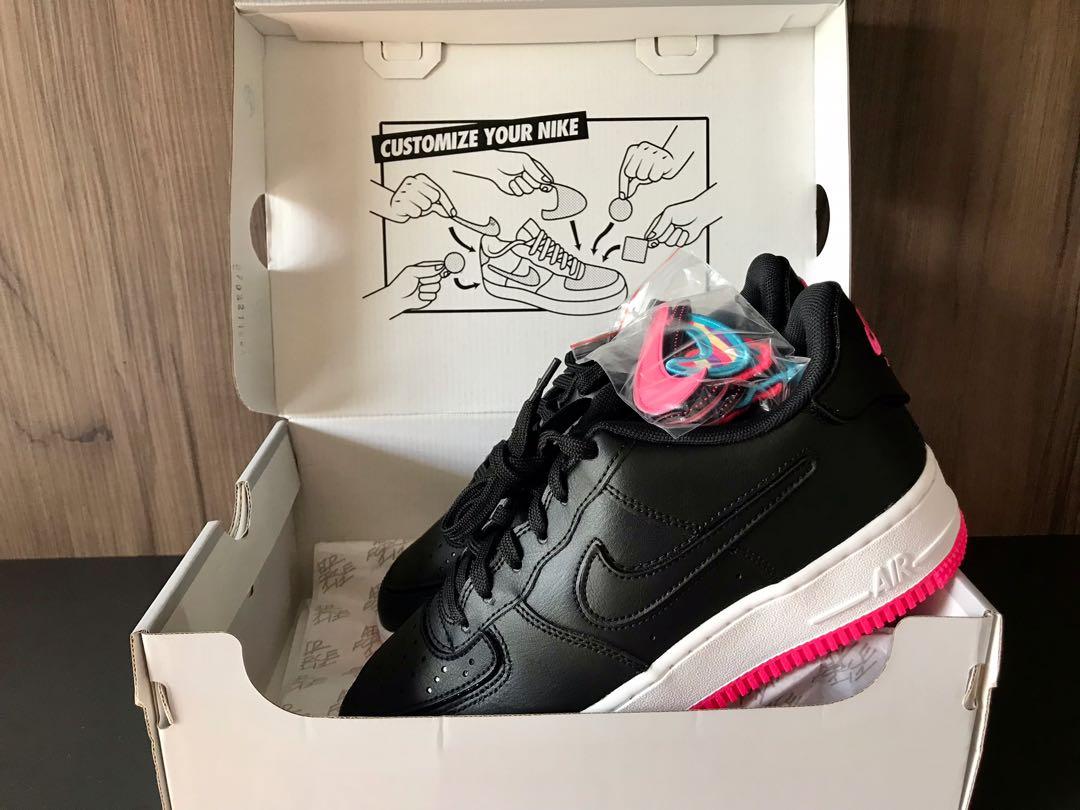 Air force one discount black and pink
