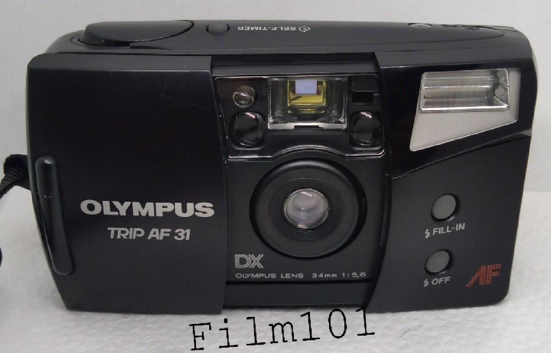 Olympus film camera, Photography, Cameras on Carousell