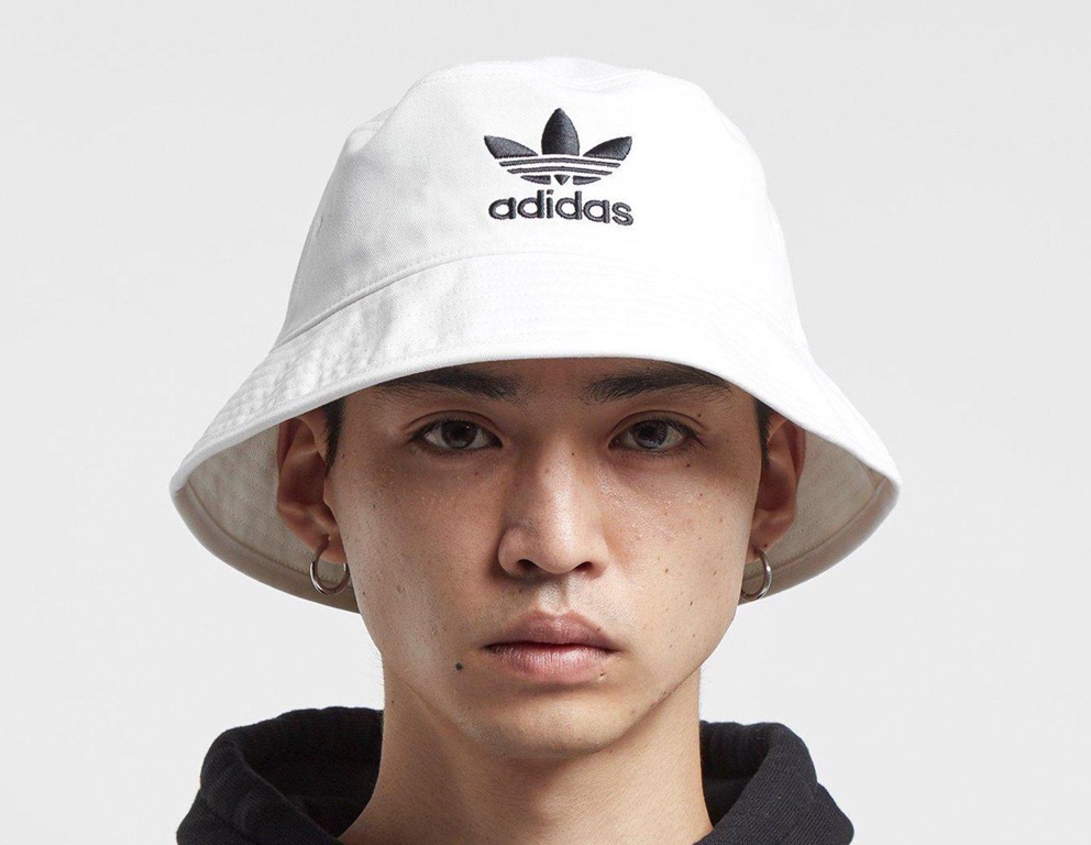 trefoil bucket hat adidas