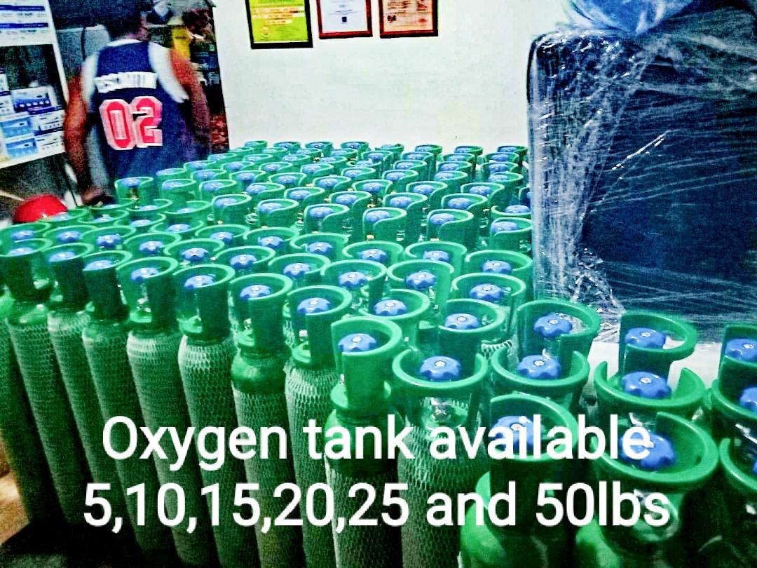 oxygen tank 20lbs, Health & Nutrition, Braces, Support & Protection on ...