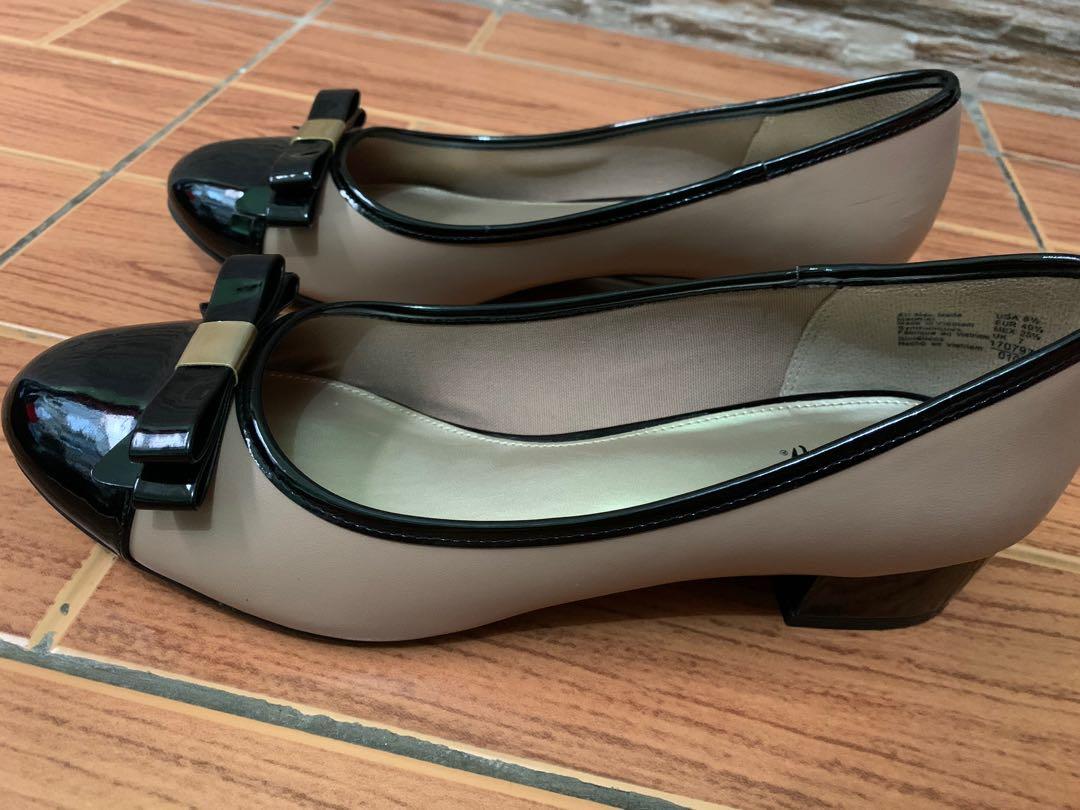 Fioni Clothing Fioni Shoes Black Flats Suede Loafers Womens