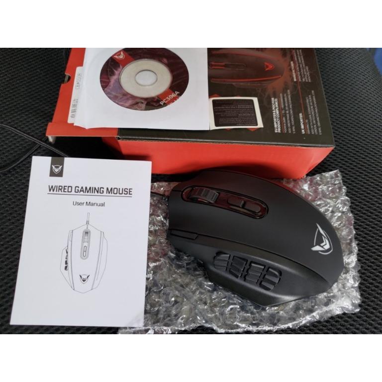 PICTEK PC306 Professional Gaming Mouse 16000DPI Gaming Programming Mouse  Adjustable Light Synchronizatio For Mouse Gamer LOL CS - AliExpress