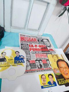 Pnoy 4 Collectible Items/Very Rare! Nice Collection!/2010-2021
