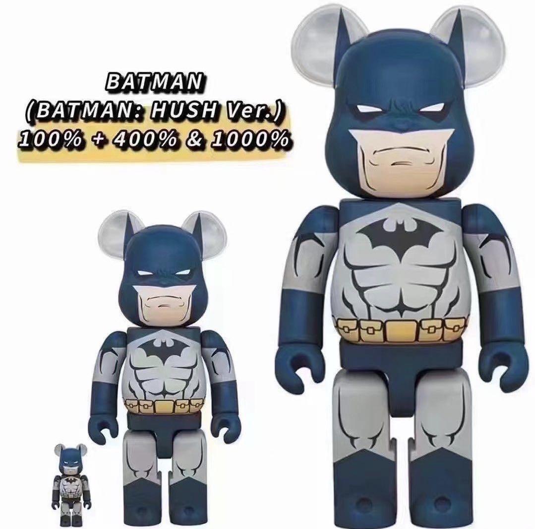 BE@RBRICK BATMAN HUSH100% 400% ベアブリック