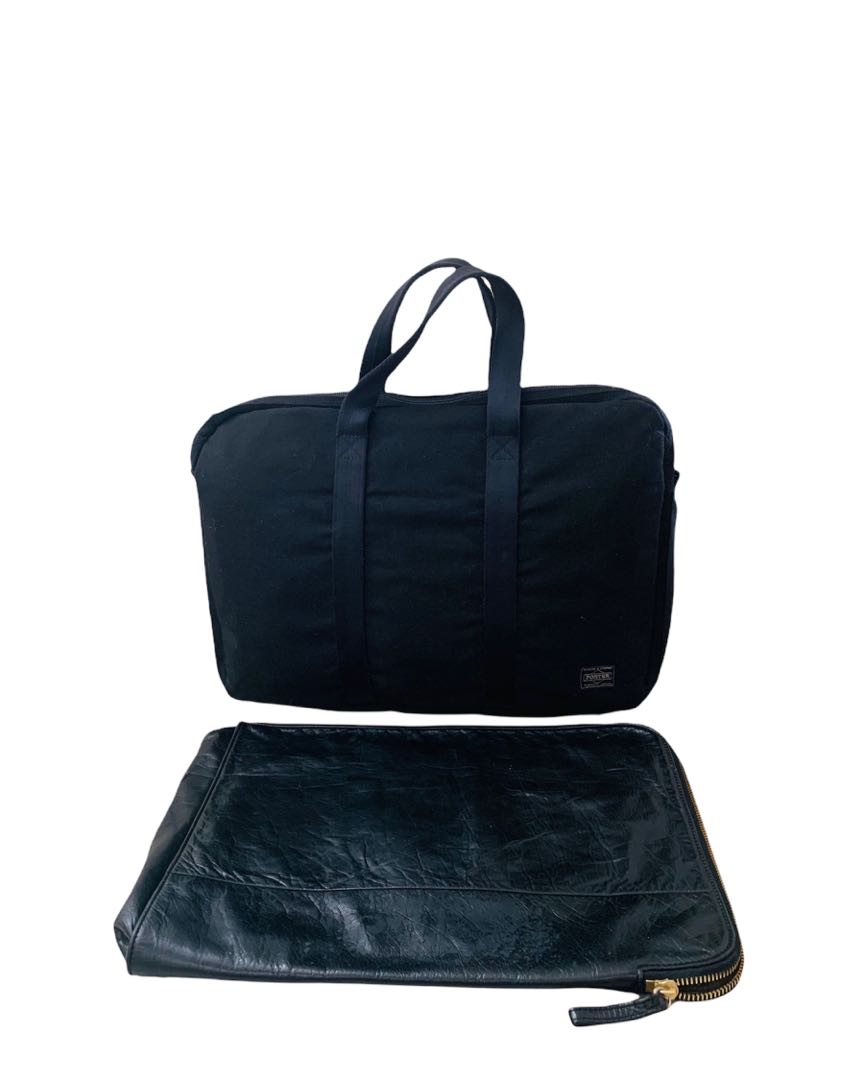 Porter Tokyo Japan laptop/document bag, Men's Fashion, Bags, Briefcases on Carousell