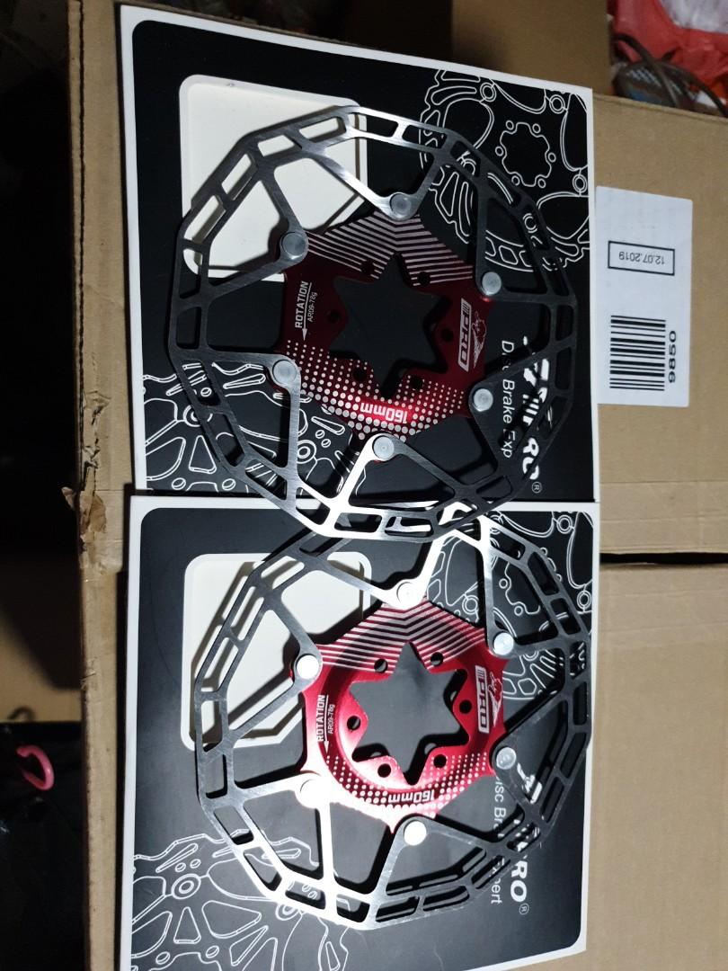 Pro disc brake pair 160, Sports Equipment, Bicycles & Parts, Parts ...