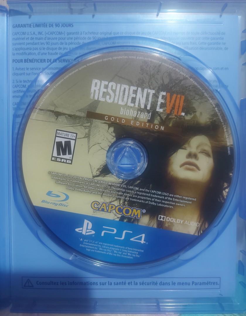 Resident Evil 7 Biohazard Gold Edition PlayStation 4, PlayStation 5 56040 -  Best Buy