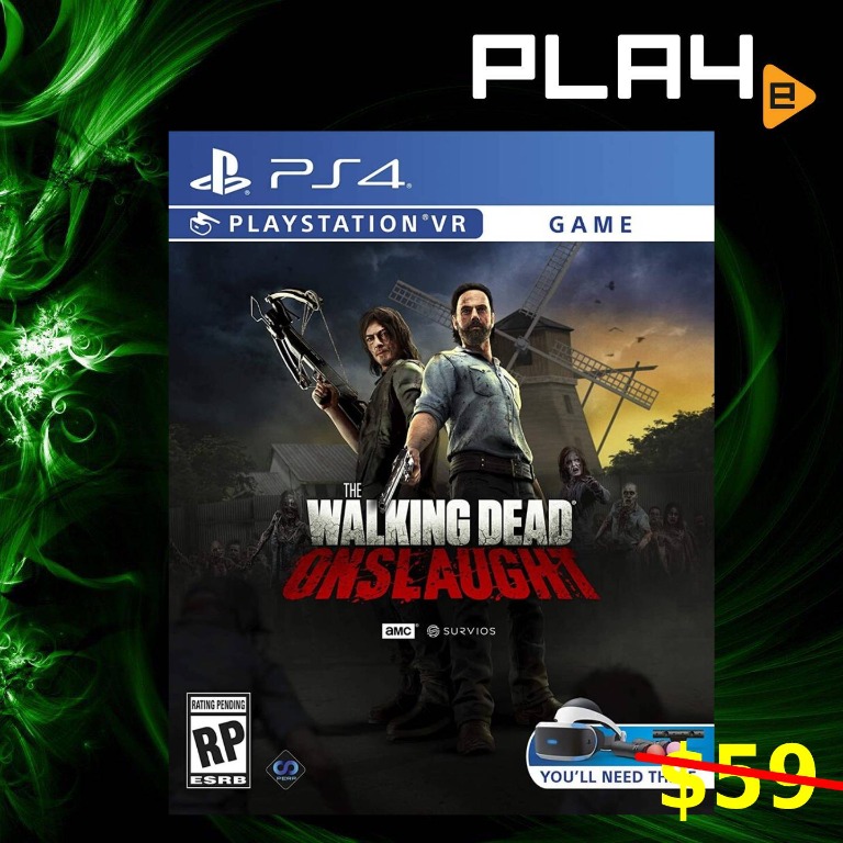 Walking dead vr game ps4 best sale