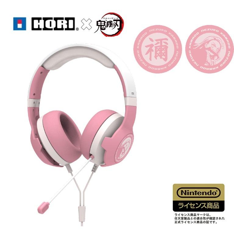 PS5/PS4 Hori Kimetsu no Yaiba Nezuko/ Tanjiro Gaming Headset Brand New