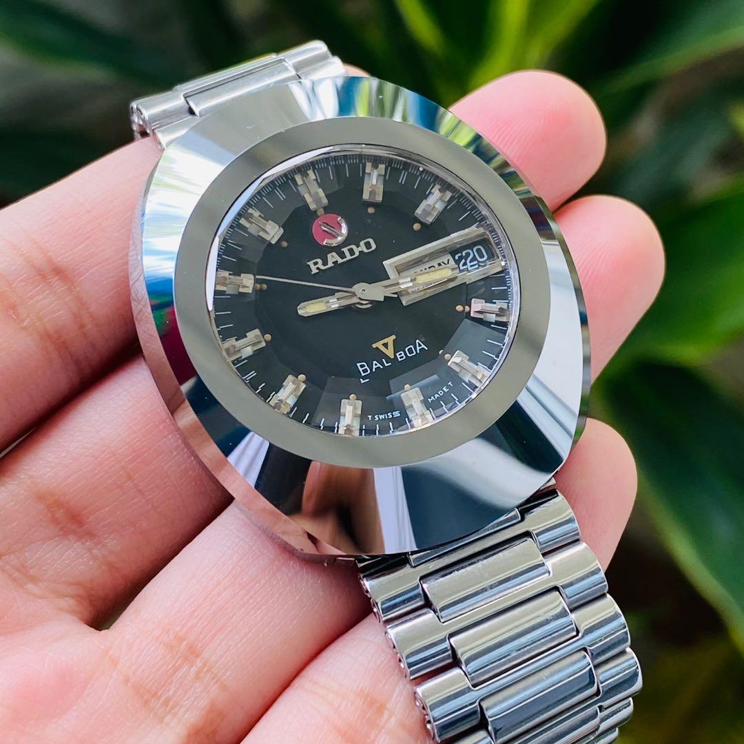 レア RADO BALBOA Ⅴ 腕時計 ラドー バルボア 純正ベルト 稼動品 - 時計