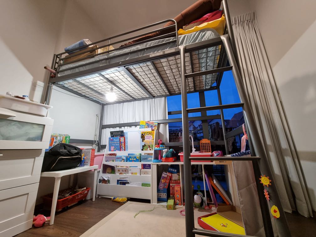 Rare IKEA loft bed for sale, Furniture & Home Living, Furniture, Bed