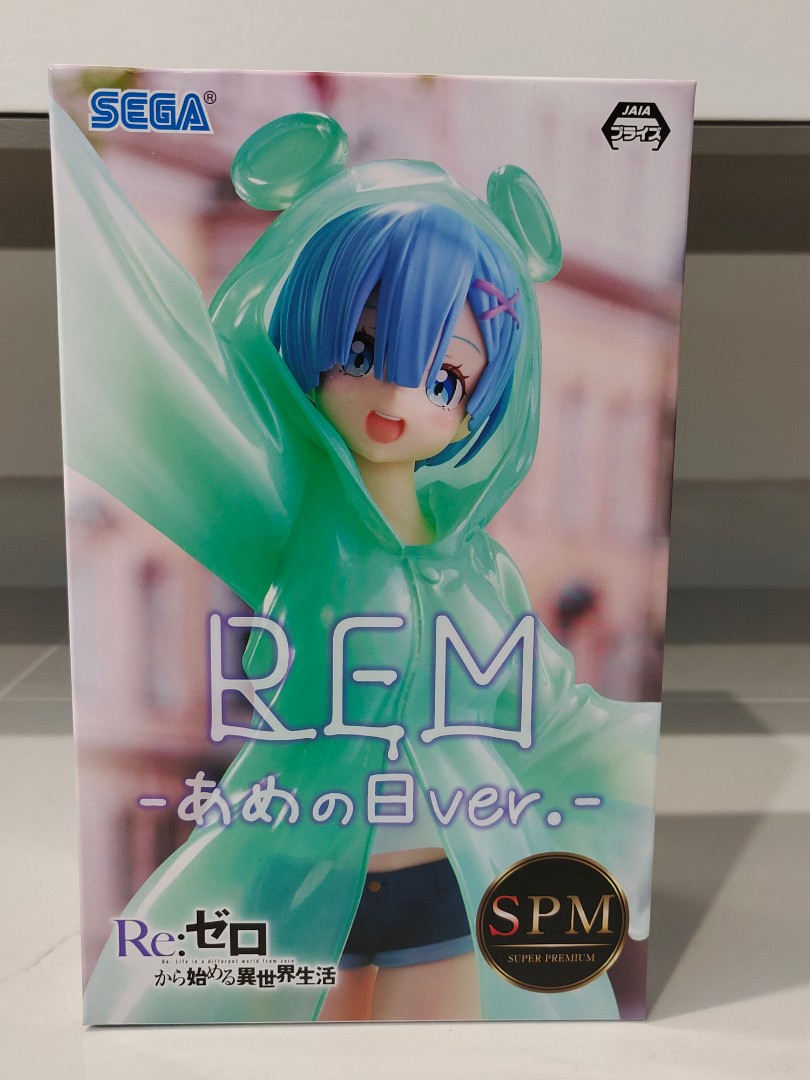 Re Zero Rem Rainy Day Version SPM Figure, Hobbies & Toys, Toys & Games on Carousell