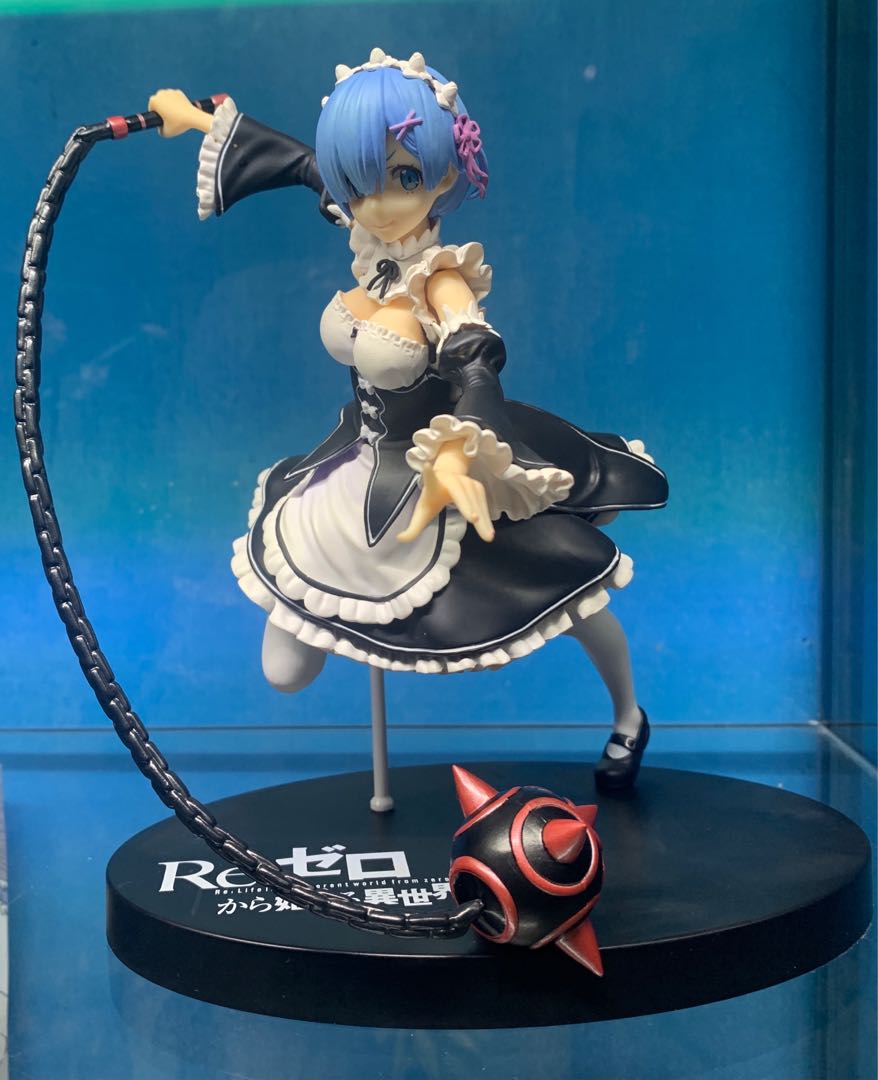 Re Zero Kadokawa Rem Maid with Weapon (Morningstar), Hobbies & Toys