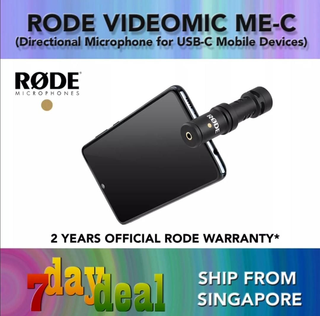 Rode VideoMic MeC (USBC), Audio, Microphones on Carousell