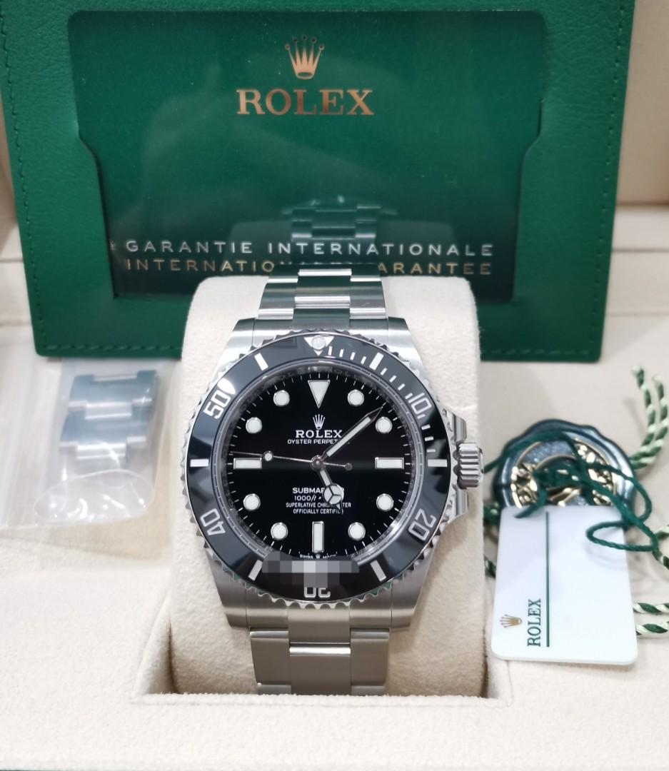 Rolex Submariner 41 no date 124060, Luxury, Watches on Carousell