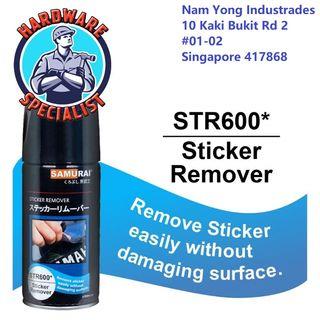 Samurai Paint STR600 Sticker Remover 300ml / Adhesive Remover