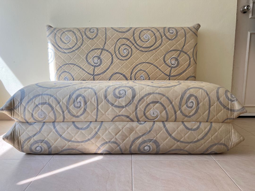 Seahorse sofa bed + spare cover, Furniture & Home Living, Furniture