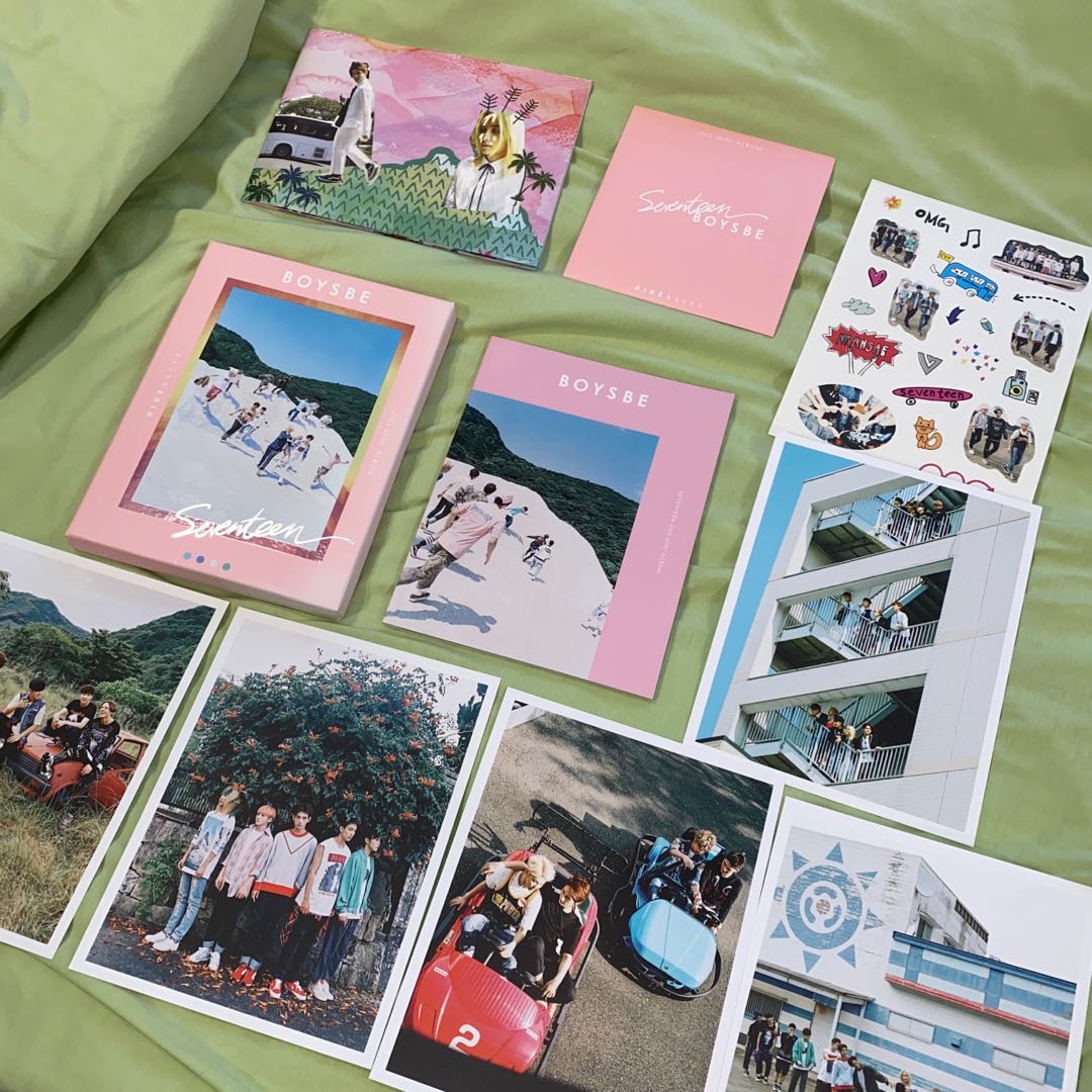 SEVENTEEN Boys Be Album, Hobbies & Toys, Memorabilia 