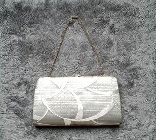 Silver Clutch Bag