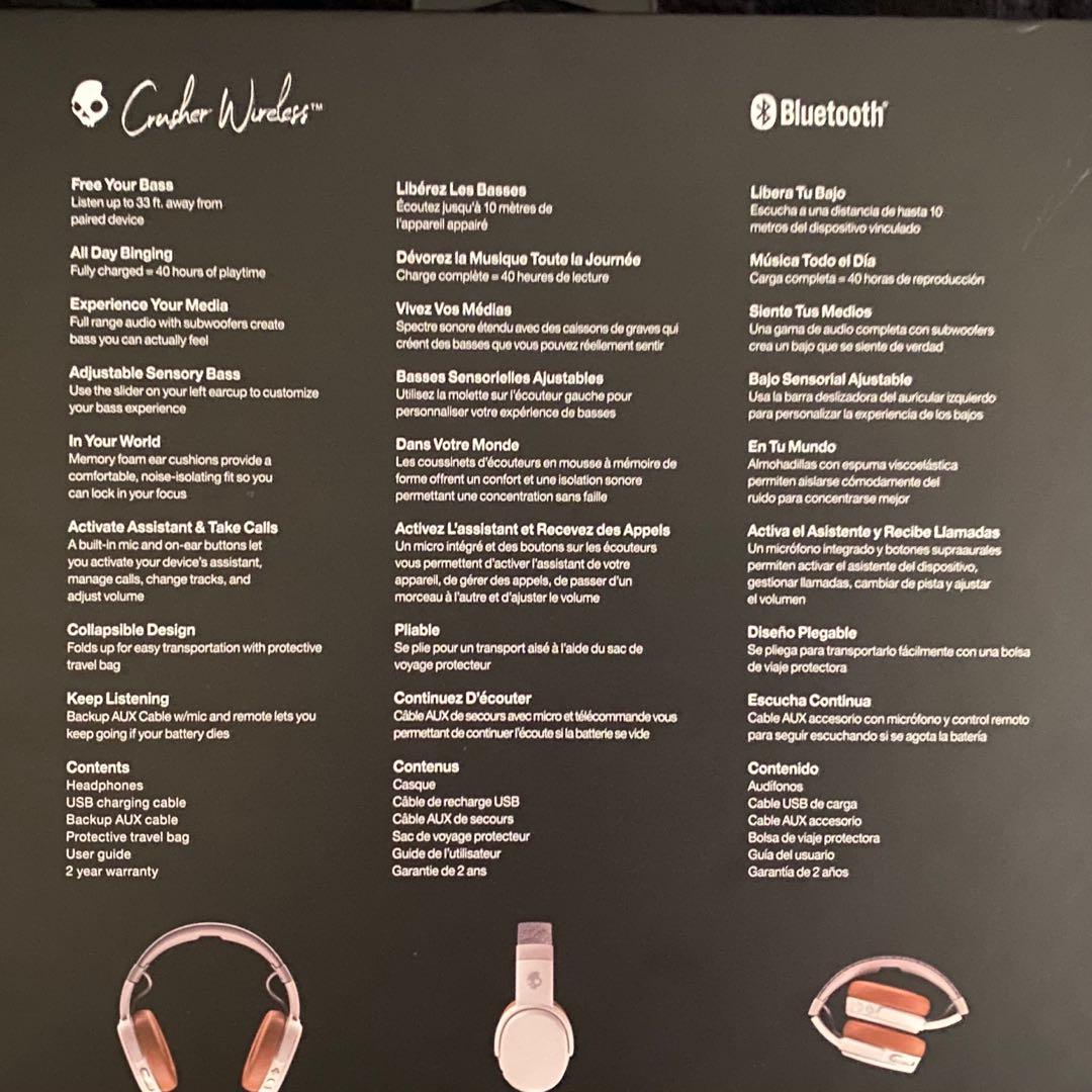 Crusher on sale wireless pairing