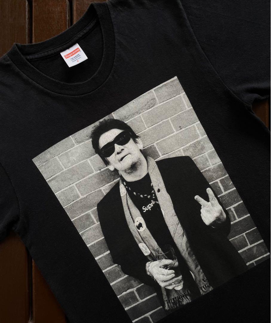 Supreme Shane MacGowan Tee Black, Men's 