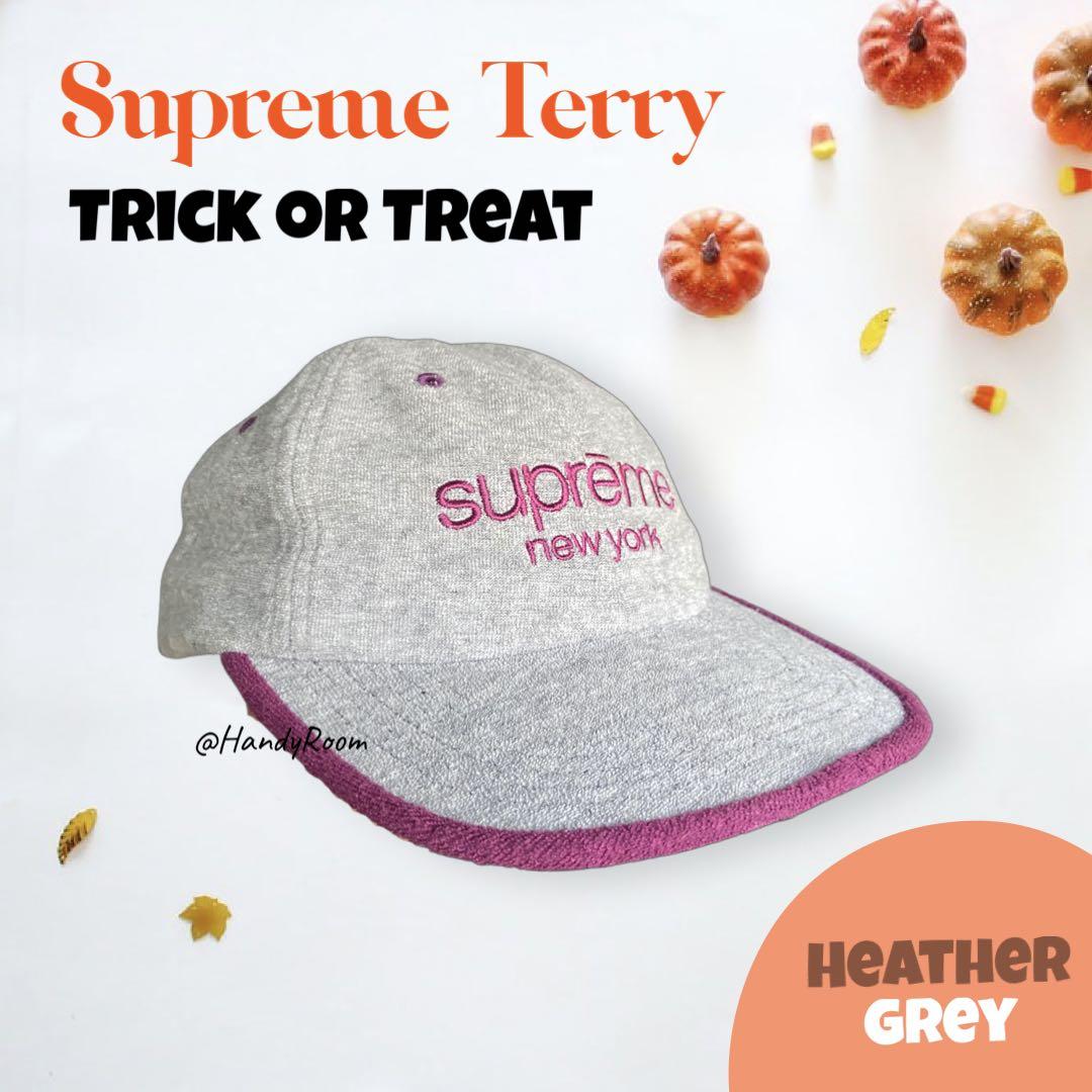 Supreme Terry Classic Logo 6-Panel 帽子 Supreme Terry Classic Logo