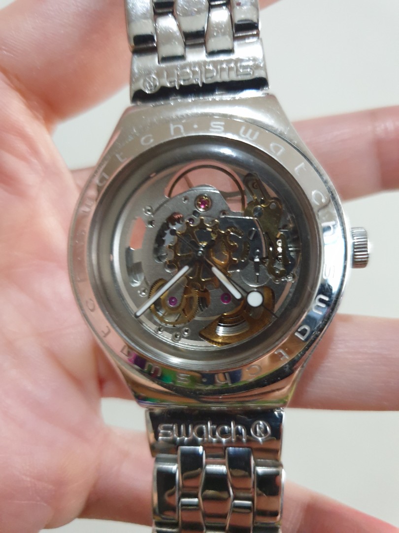 Swatch irony automatic sales price