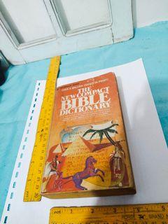 The New Compact BIBLE Dictionary/621 pages/Illustrated