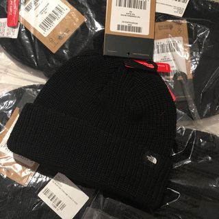 The north face beanie 小logo 冷帽 黑色64244115959425110