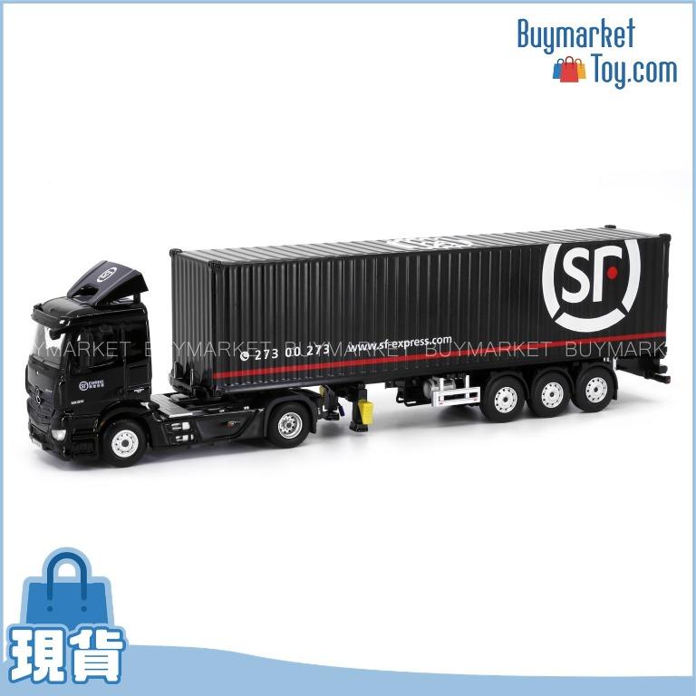 Tiny 城市1:64 合金車仔- 平治Antos 貨櫃車順豐速運|MERCEDES
