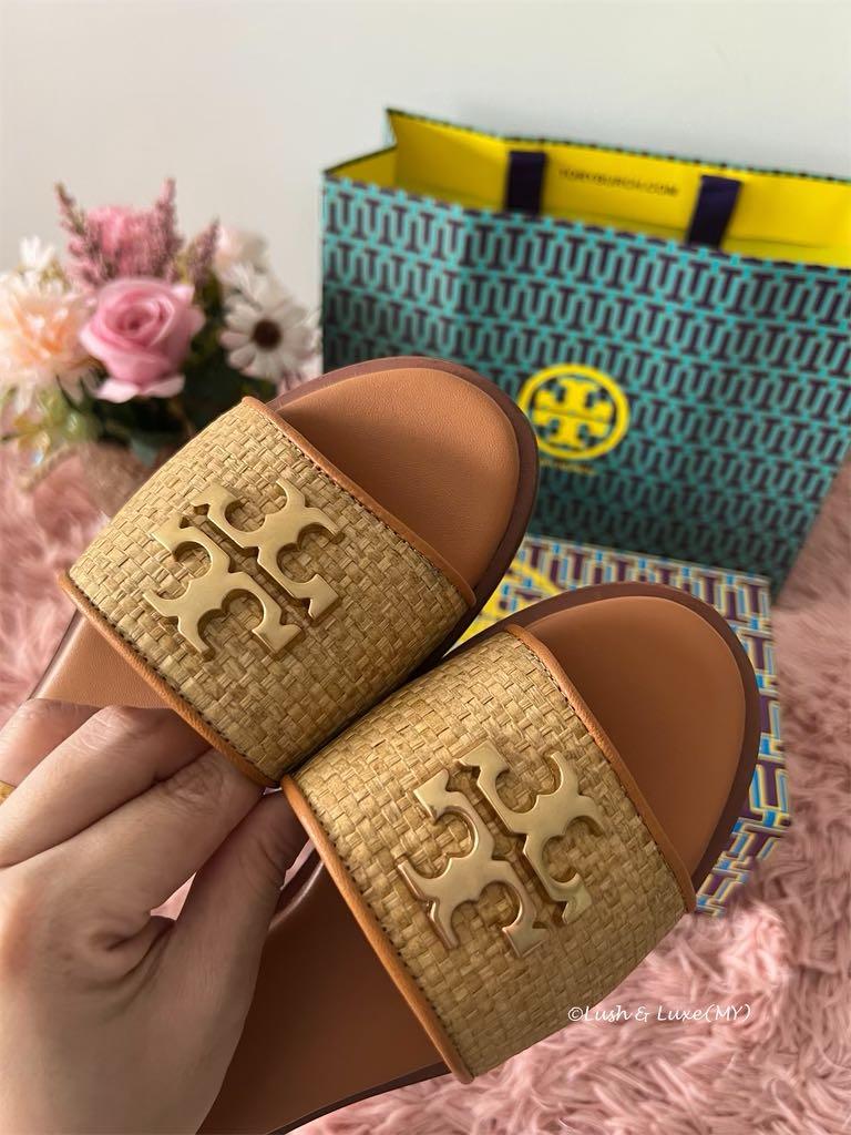 Tory Burch Everly Slide Sandals Women s Fashion Footwear