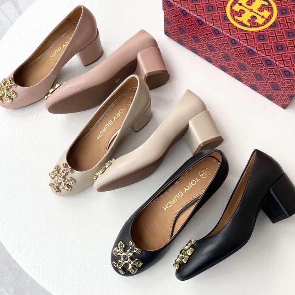 Tory burch top heeled flats