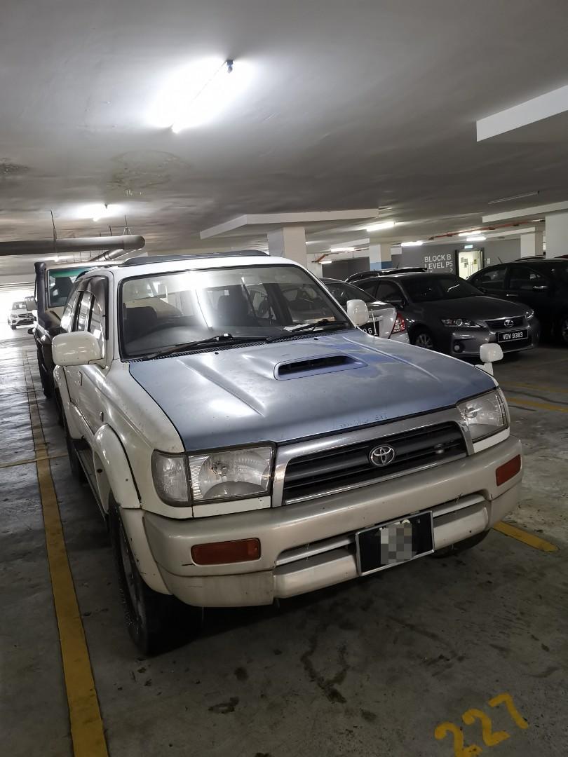 Toyota hilux surf front bumper kzn185 vzn185, Auto Accessories on Carousell