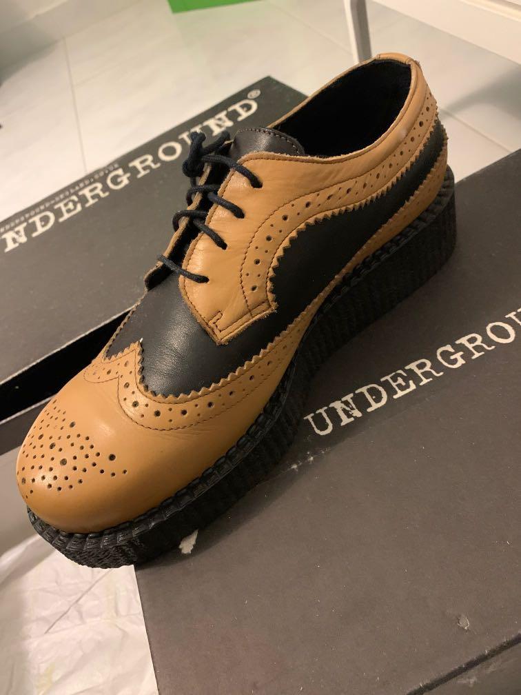 Underground brogue creepers, Men's 