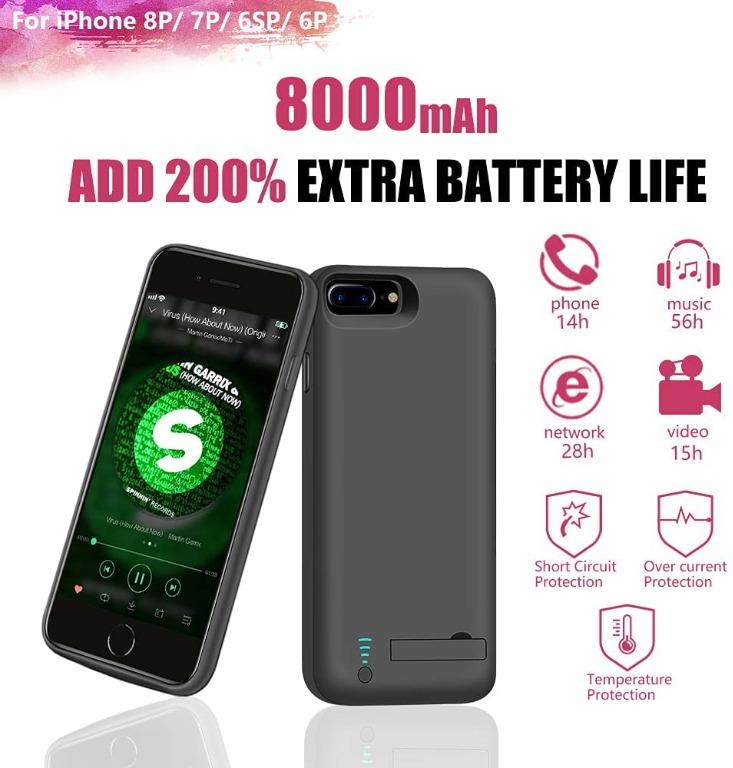 Battery Case Iphone 6s Plus Battery Case For IPhone 7/8/6s/6/SE