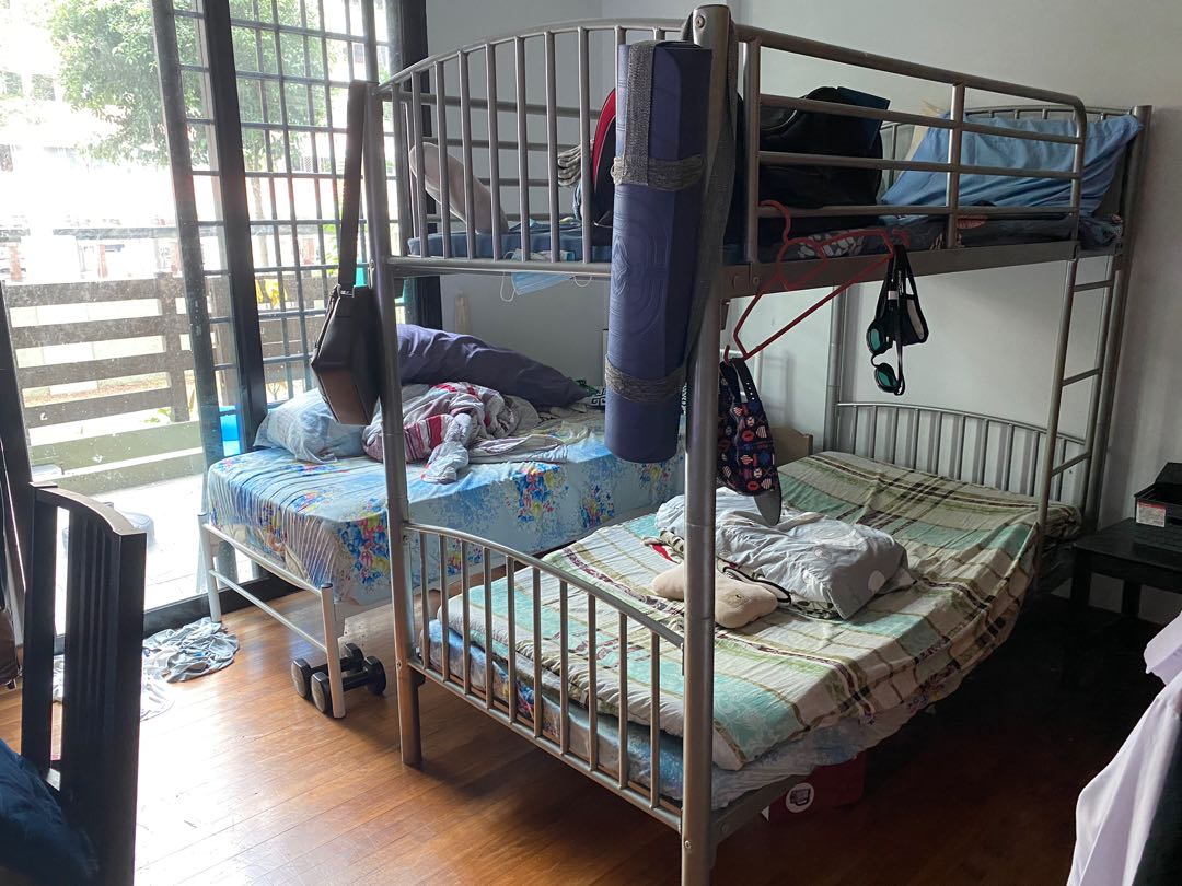 used bunk beds with mattresses