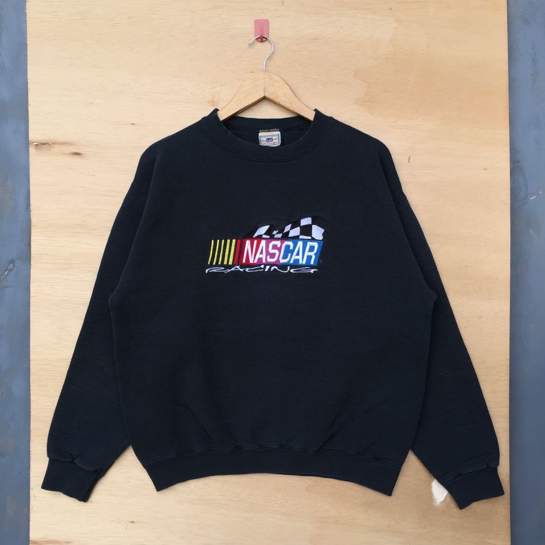 Vintage Nascar Racing Sweatshirt, Men's 