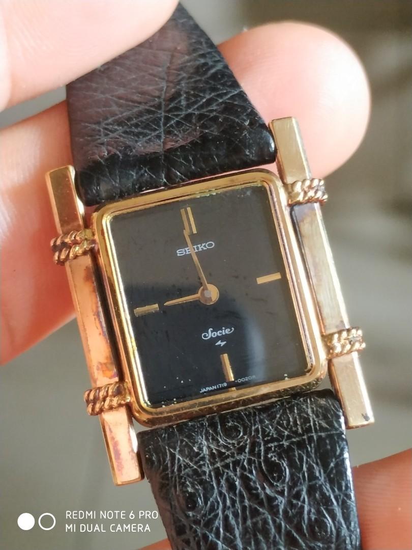 Vintage Seiko Dolce manual wind watch NOS, Women's Fashion, Watches &  Accessories, Watches on Carousell