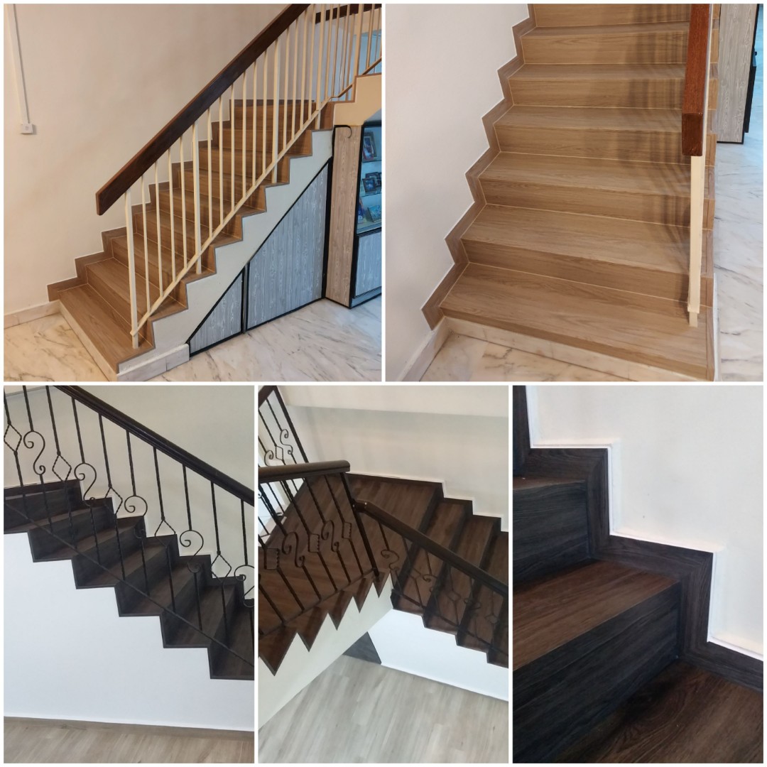 Vinyl Floor & Staircase, Furniture & Home Living, Home Decor ...