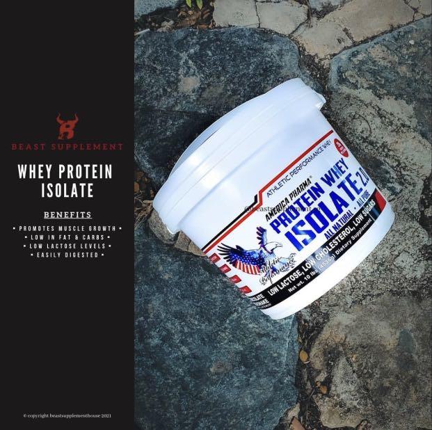 Whey Protein Isolate (American Pharma) , Health & Nutrition, Health
