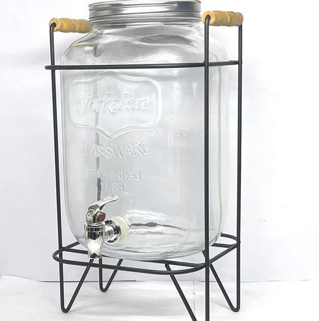 YORKSHIRE Drinks Dispenser With Stand 8Liter, Furniture & Home Living